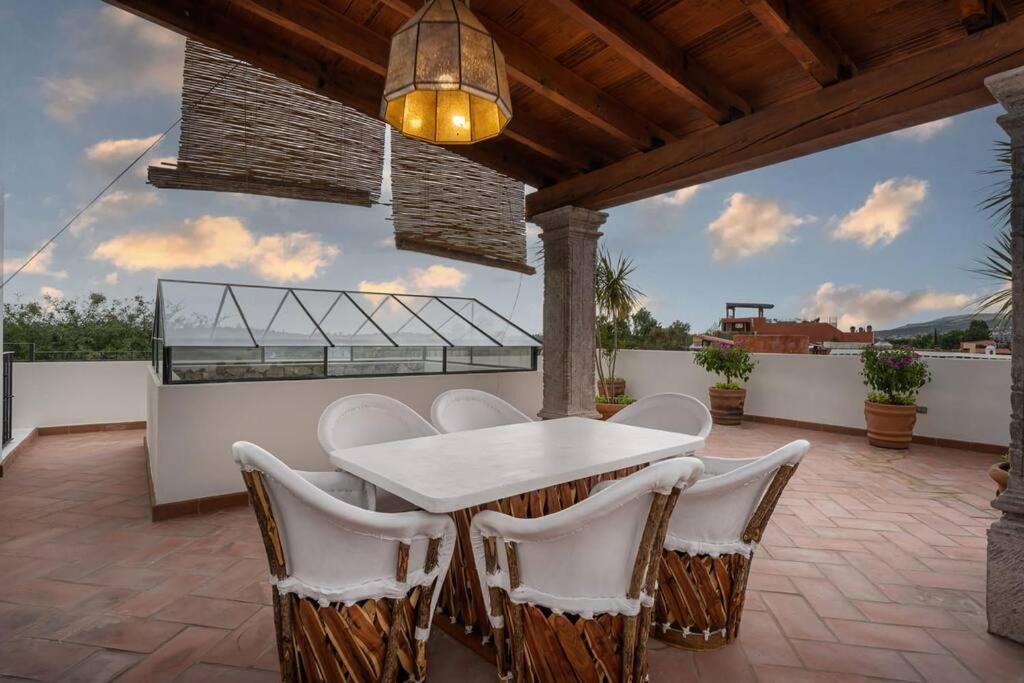 Elegant 3Br Home With Rooftop & Grill In Centro San Miguel San Miguel de Allende Ngoại thất bức ảnh
